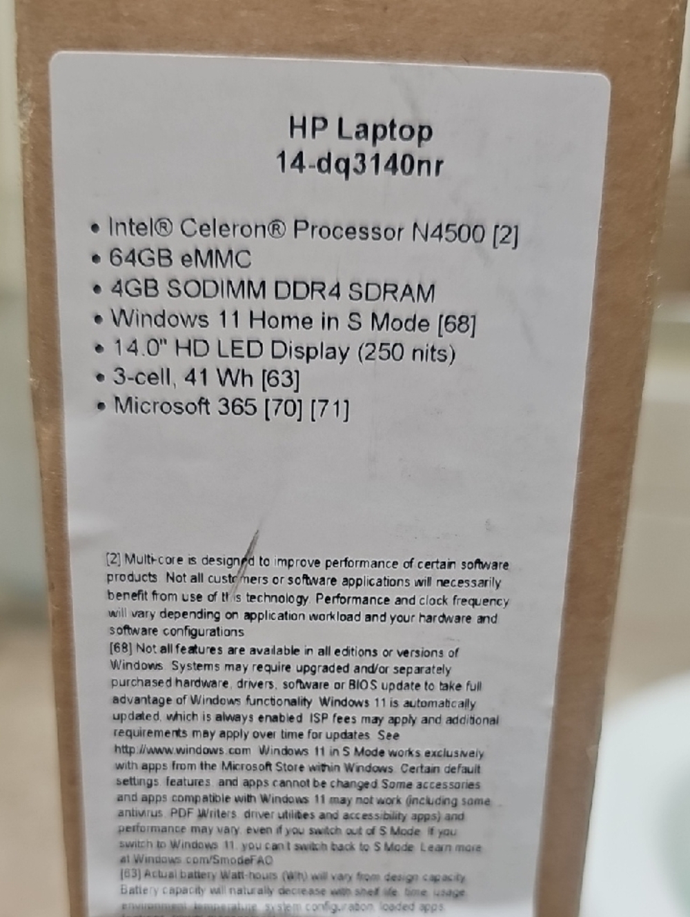 HP Lavender Silver Notebook Laptop - Sleek HP Portable Computer - Picture 15 of 16